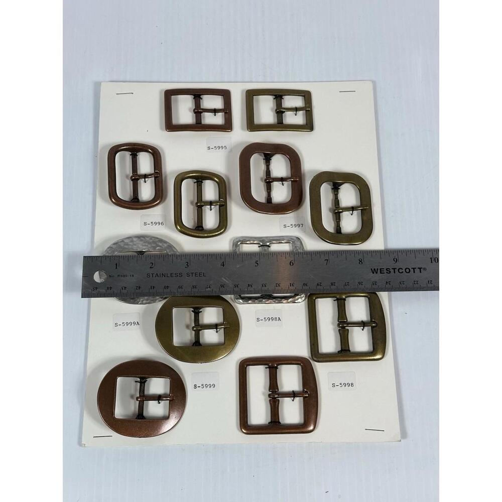 Sample Card Salesman Shoe Buckles Ornamentation E. E. Weller Co Providence RI - Picture 4 of 4